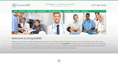 Desktop Screenshot of hospitalmd.com